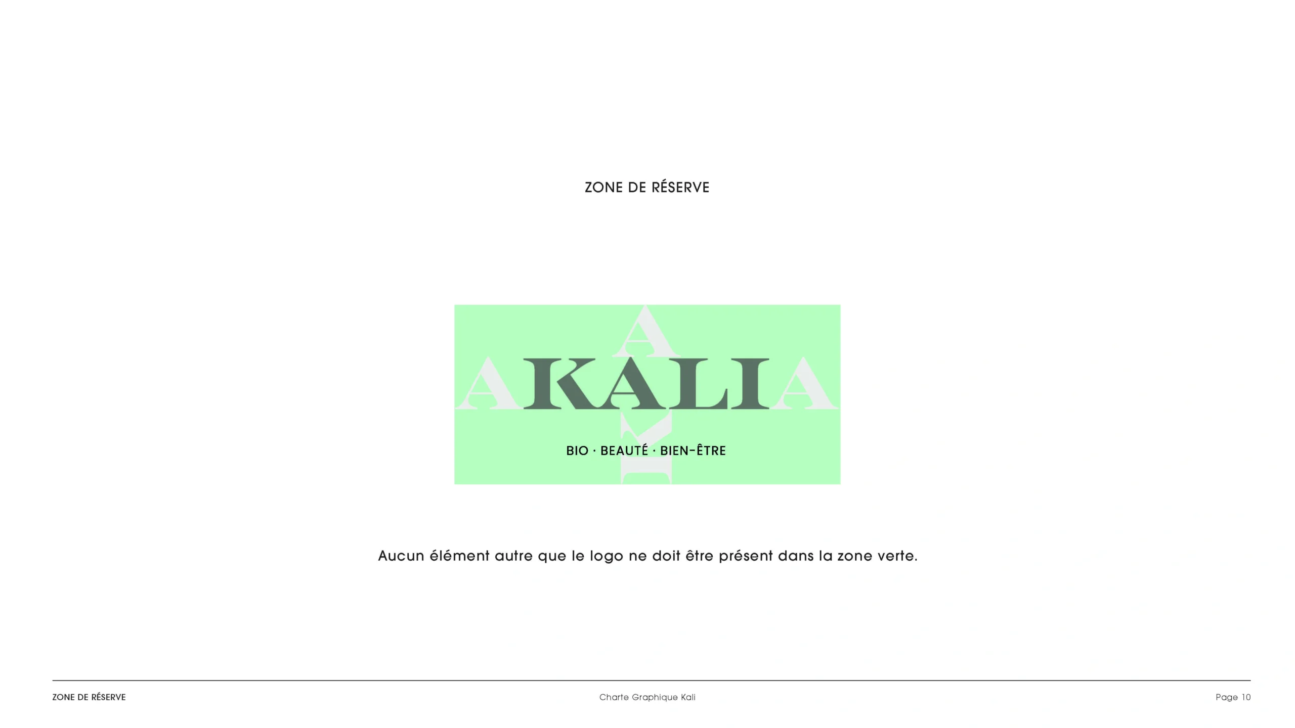 Projet KALI — design graphique par Hugo Giorgi