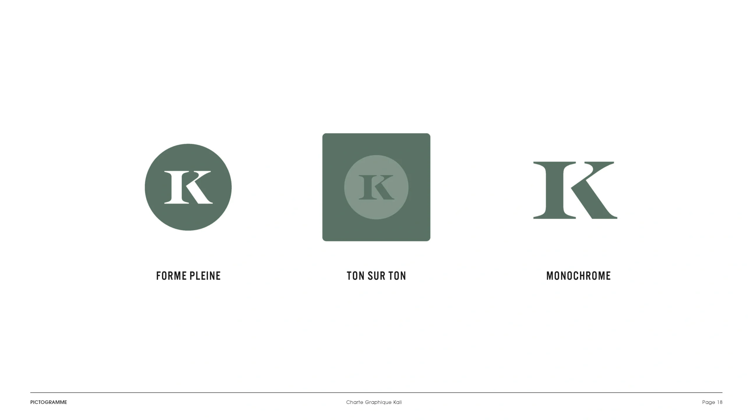 Projet KALI — design graphique par Hugo Giorgi