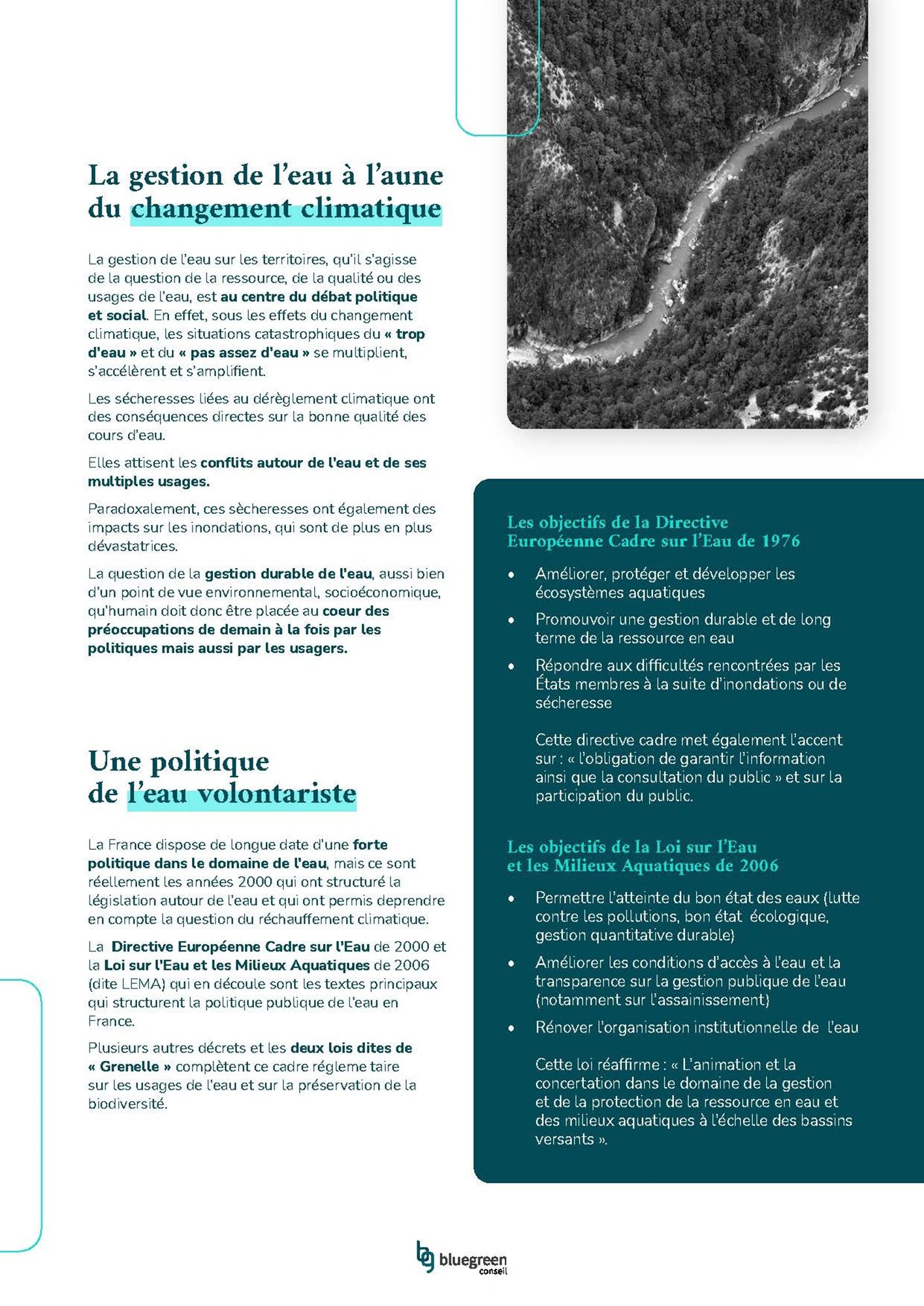 BlueGreen – Conseil