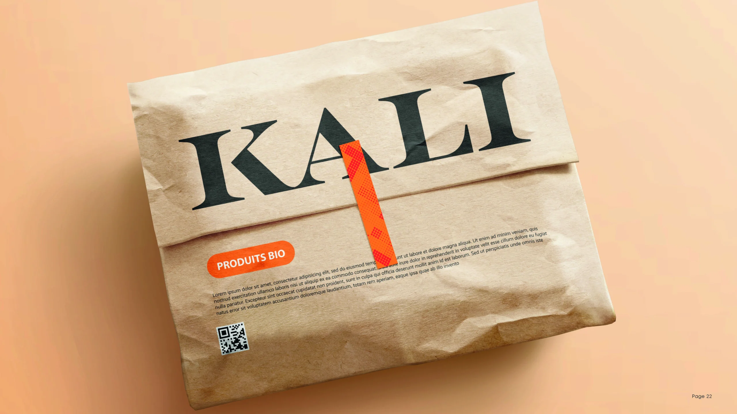 Projet KALI — design graphique par Hugo Giorgi