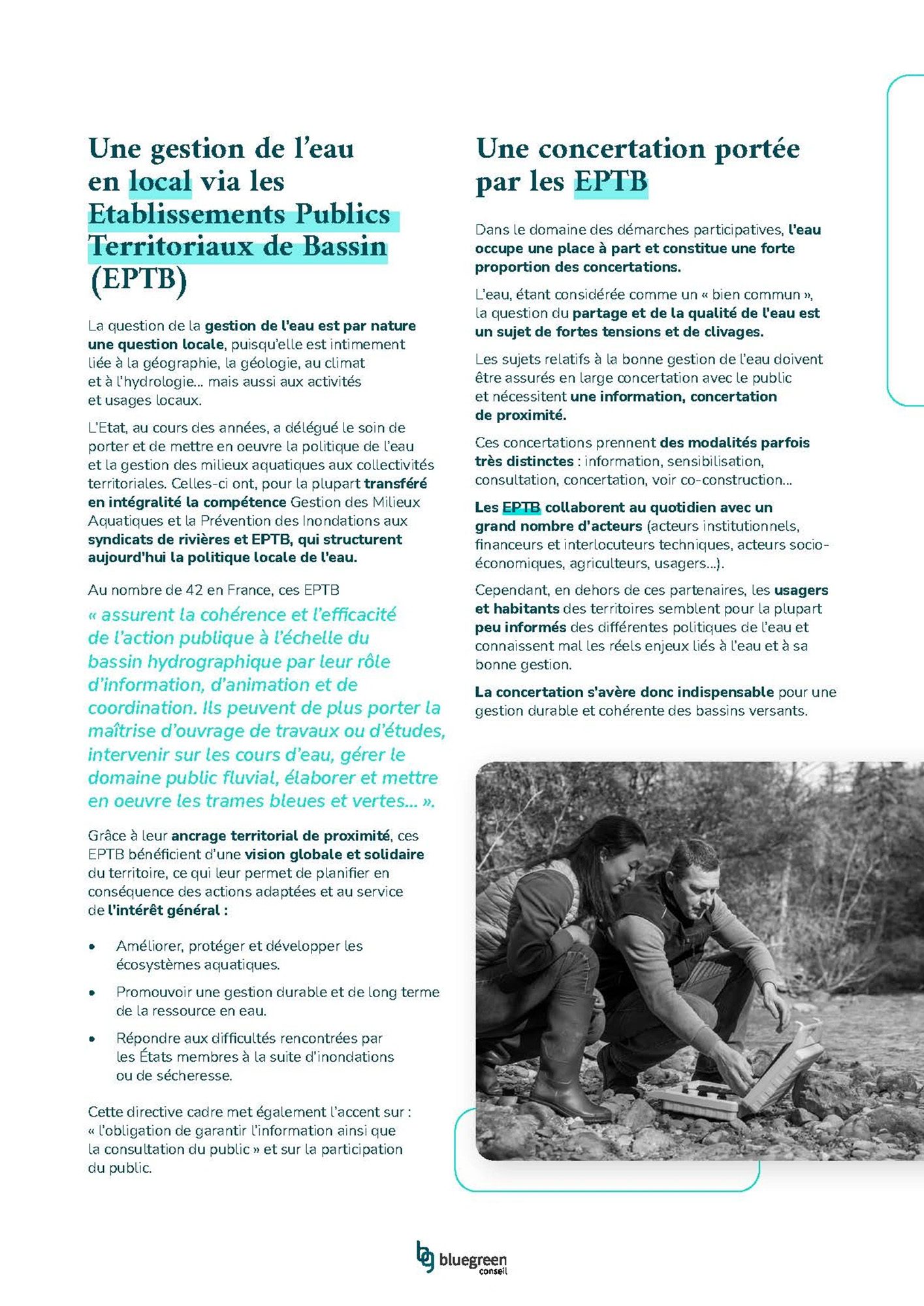BlueGreen – Conseil
