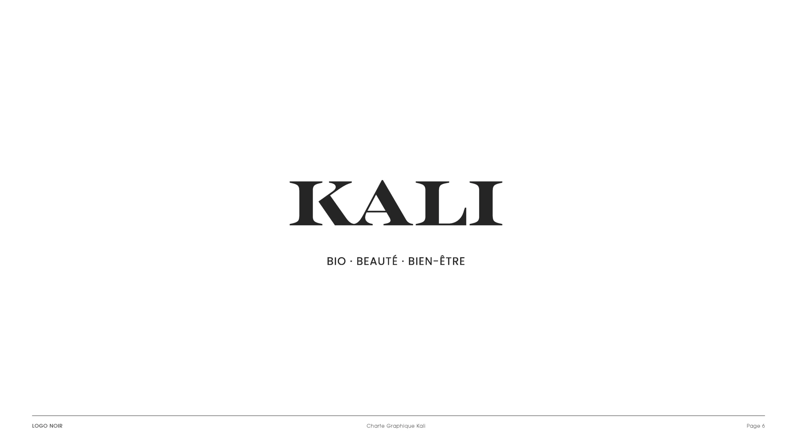 Projet KALI — design graphique par Hugo Giorgi