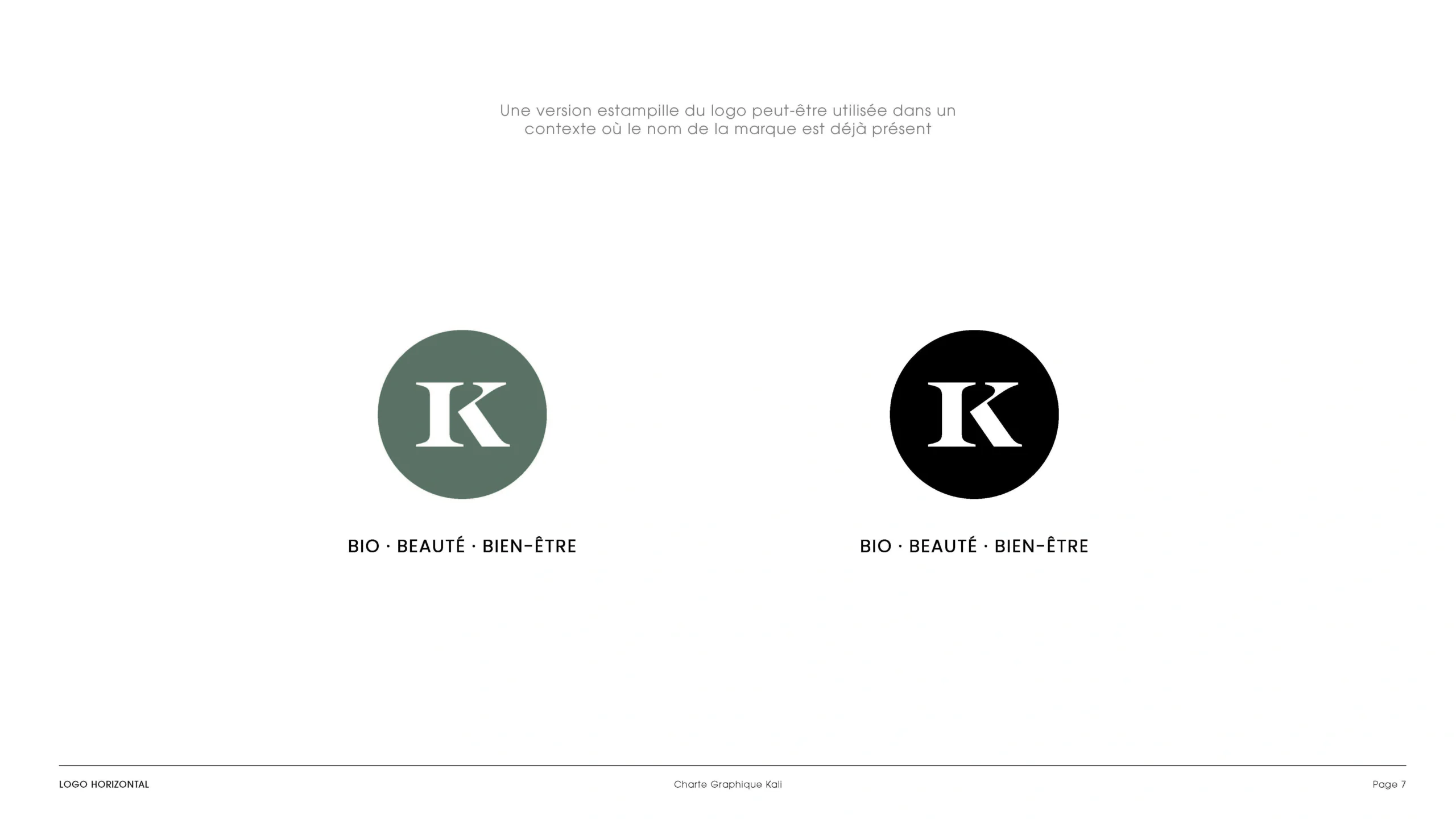 Projet KALI — design graphique par Hugo Giorgi