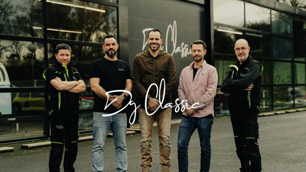 Projet DG CLASSIC — design graphique par Hugo Giorgi