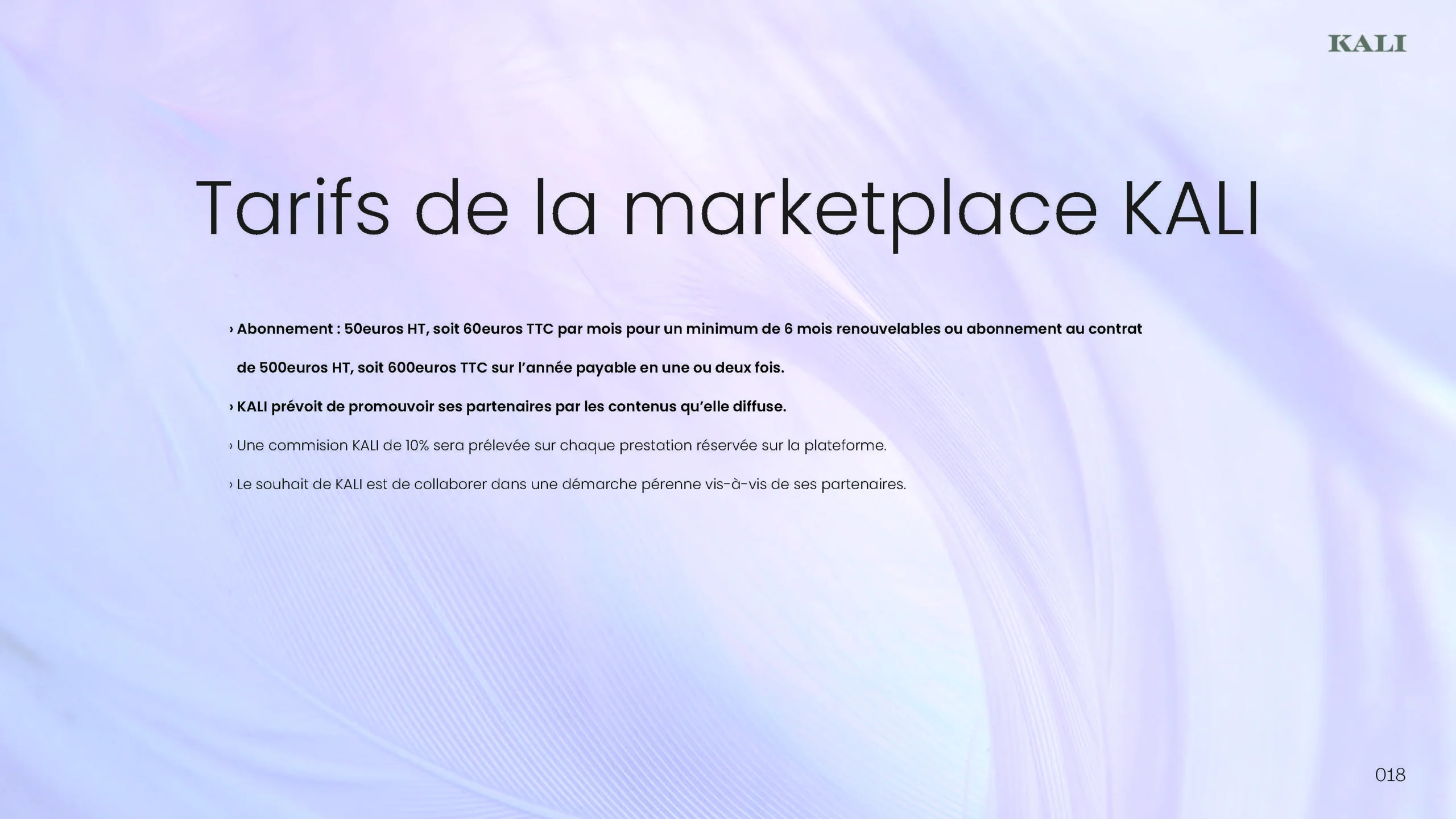 Projet KALI — design graphique par Hugo Giorgi