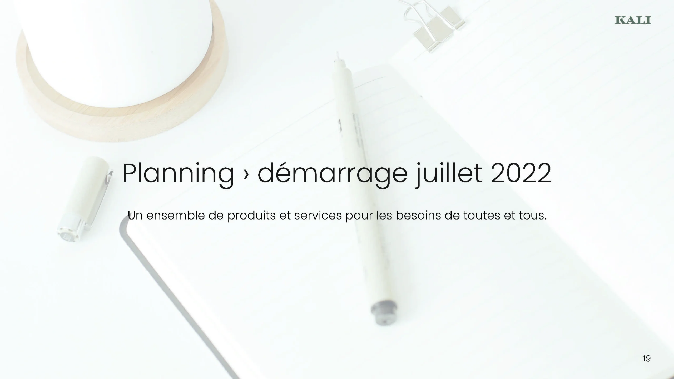 Projet KALI — design graphique par Hugo Giorgi