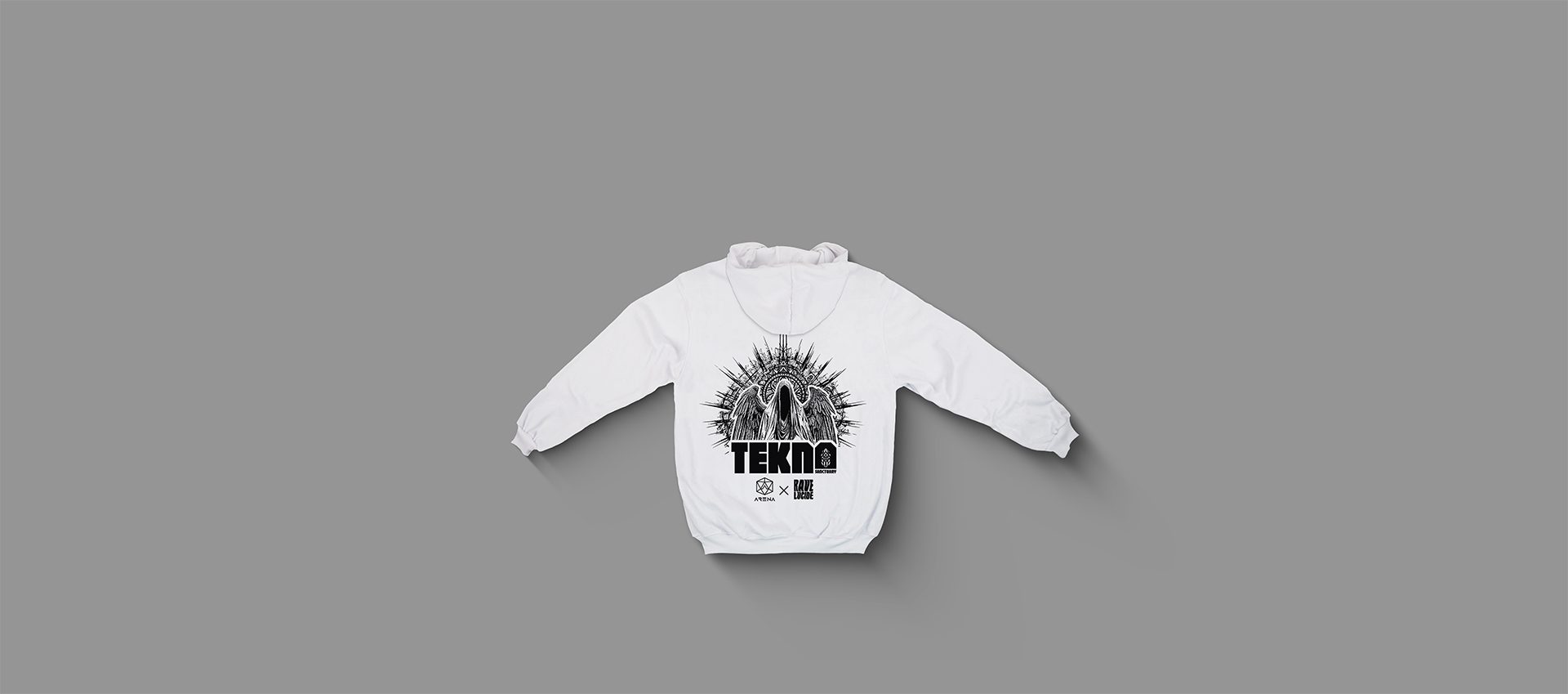 Projet TEKNO SANCTUARY#3 — design graphique par Hugo Giorgi