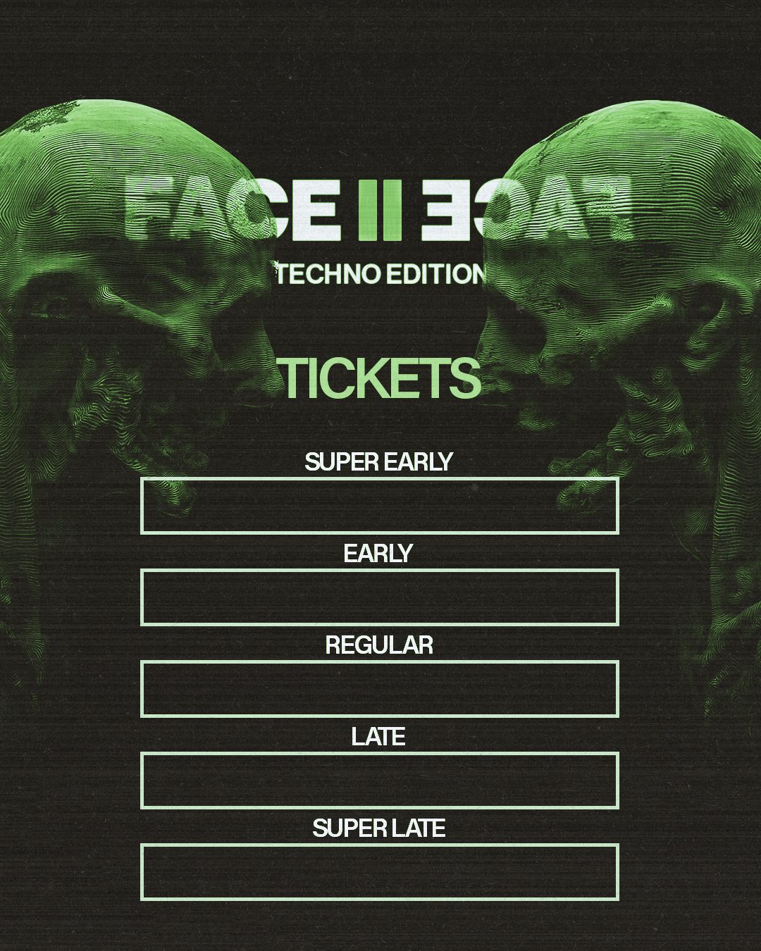 Projet FACE II FACE — design graphique par Hugo Giorgi