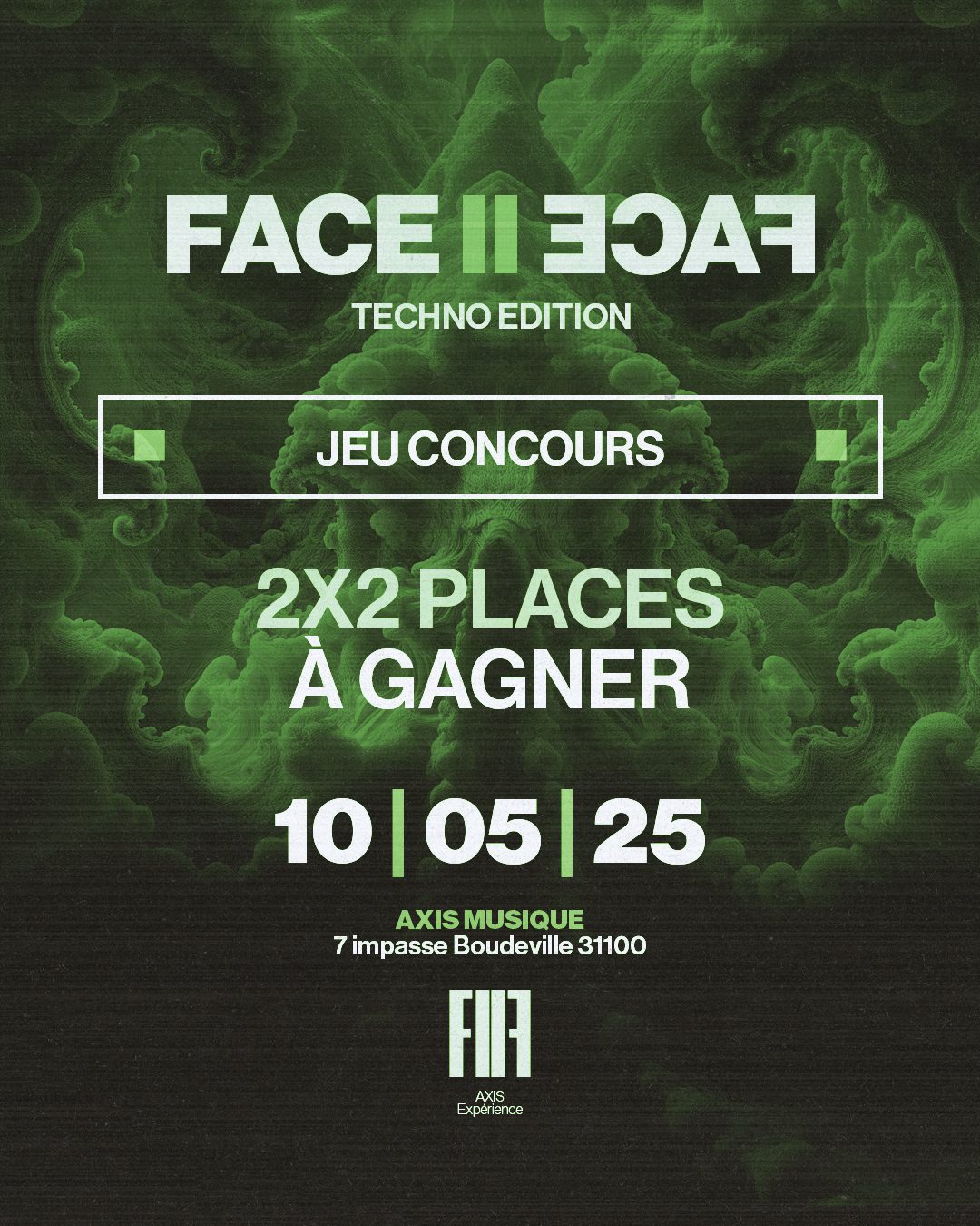 Projet FACE II FACE — design graphique par Hugo Giorgi