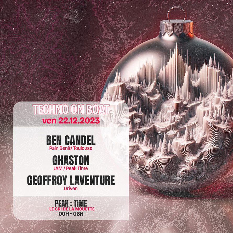 Projet PEAK : TIME — design graphique par Hugo Giorgi