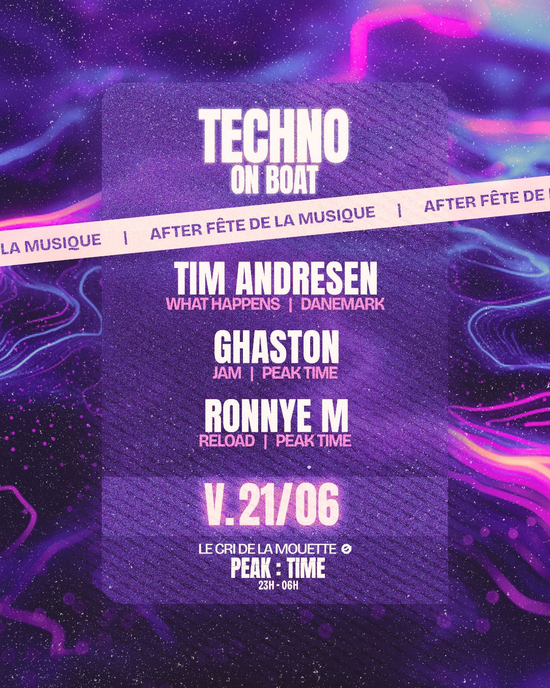 Projet PEAK : TIME — design graphique par Hugo Giorgi