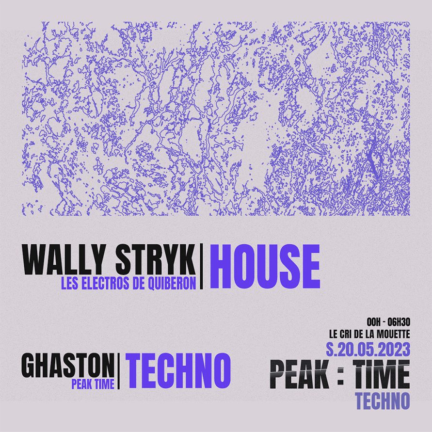 Projet PEAK : TIME — design graphique par Hugo Giorgi