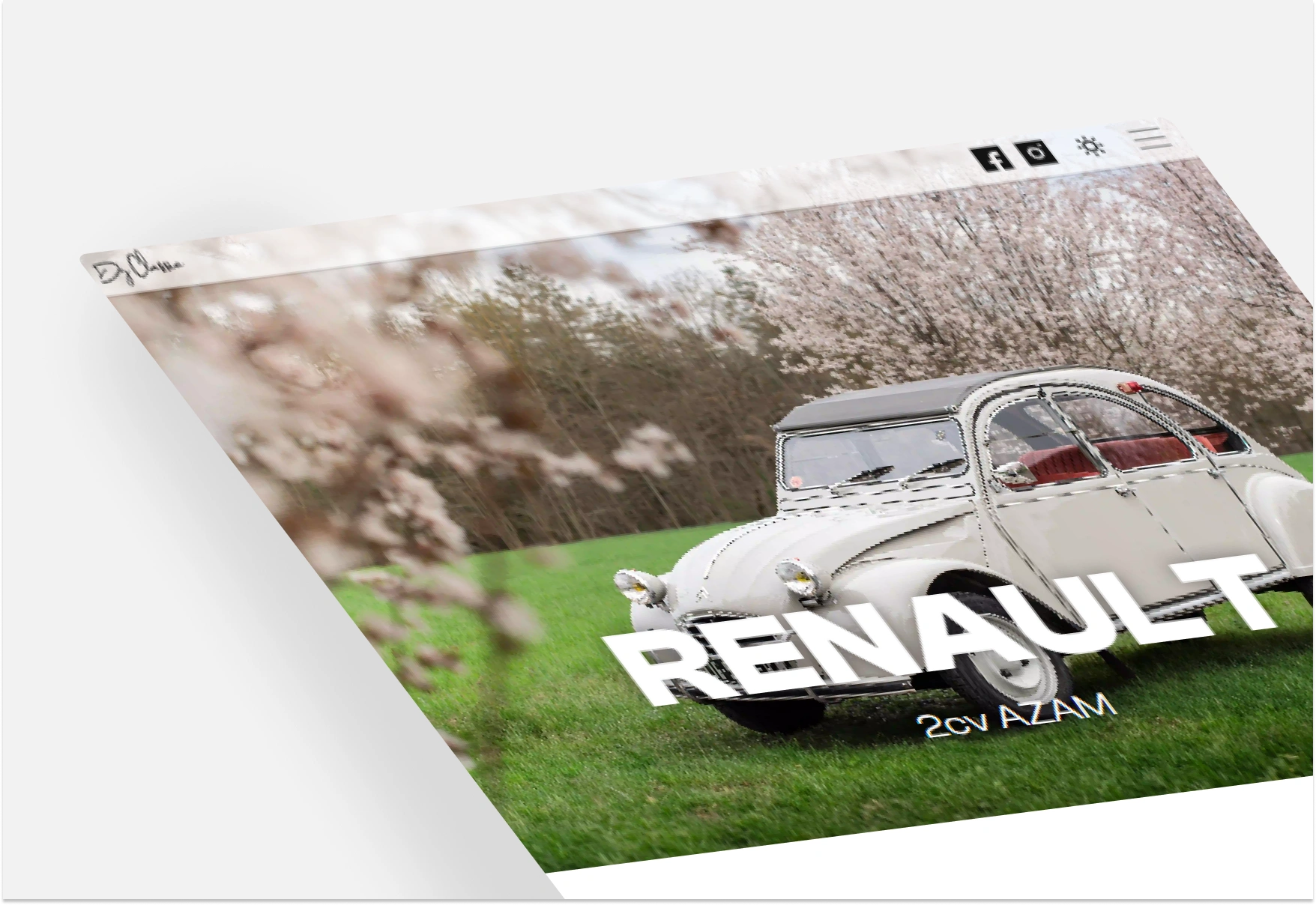 Projet DG CLASSIC — design graphique par Hugo Giorgi